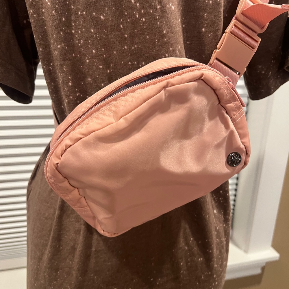 Athleta Pink Crossbody Bag Lightweight and Stylish